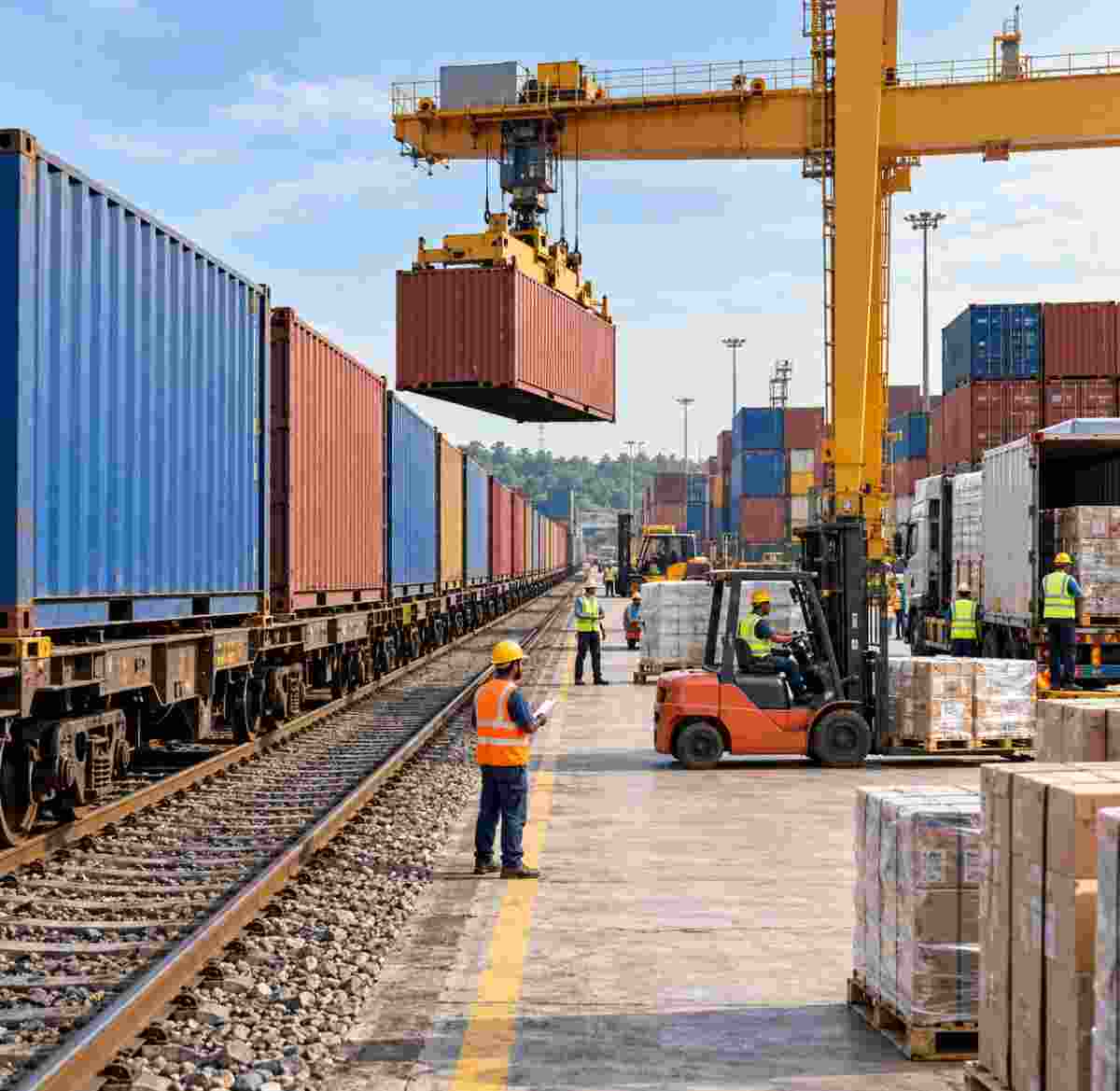Fast N Safe Rail Cargo railway transportation service